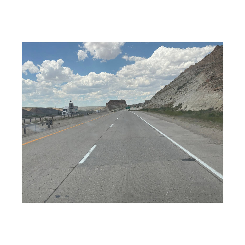 Red Rock Desert Sky poster
