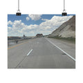 Red Rock Desert Sky poster